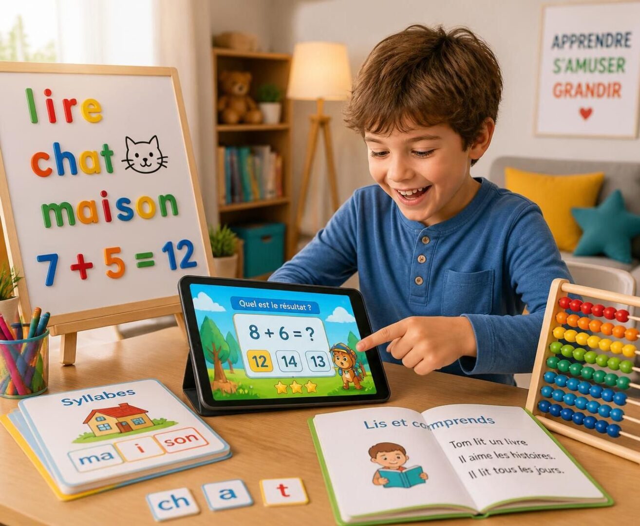 Primaire: comment renforcer lecture et calcul sans dégoûter l’enfant 1 découvrez des méthodes efficaces pour renforcer les compétences en lecture et en calcul chez les enfants du primaire, tout en préservant leur plaisir d'apprendre.