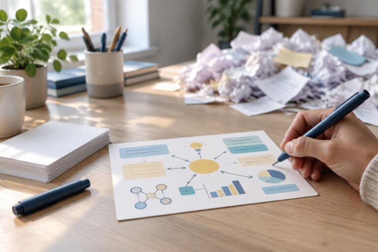 découvrez comment créer une fiche de révision claire et efficace, retenir l’essentiel et éviter d’en faire 50 qui ne servent à rien.